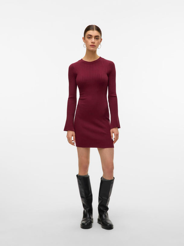 Product VESTIDO MIDI ACANALADO-Zinfandel - Image 2