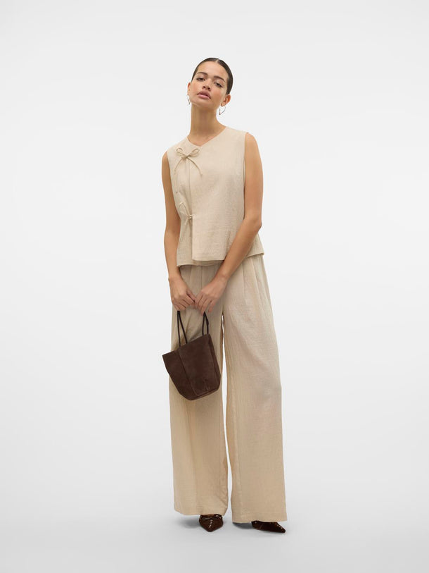 Product CHALECO SASTRERO LINO FEA-Oatmeal Detail:AS OFFER SAMPLE - Image 2