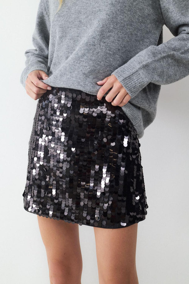 Product MINI FALDA LENTEJUELAS BMK-Black - Image 1