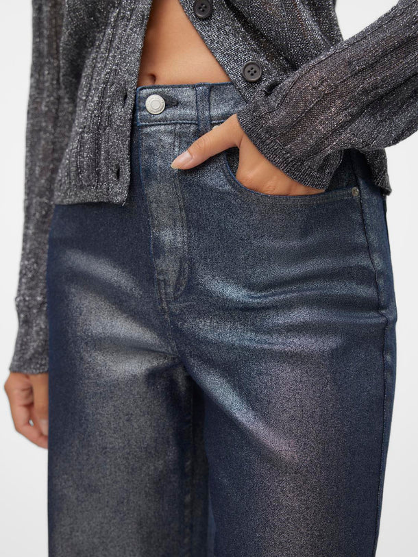 Product JEAN TESSA - Medium Blue Denim Detail:SILVER COATING - Image 7