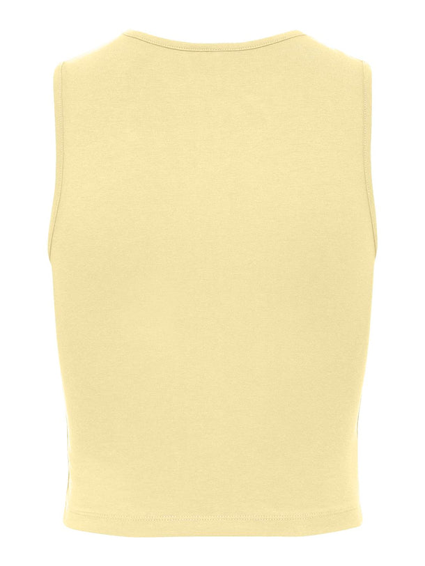 Product TOP SIN MANGAS LOVE-Pastel Yellow - Image 2