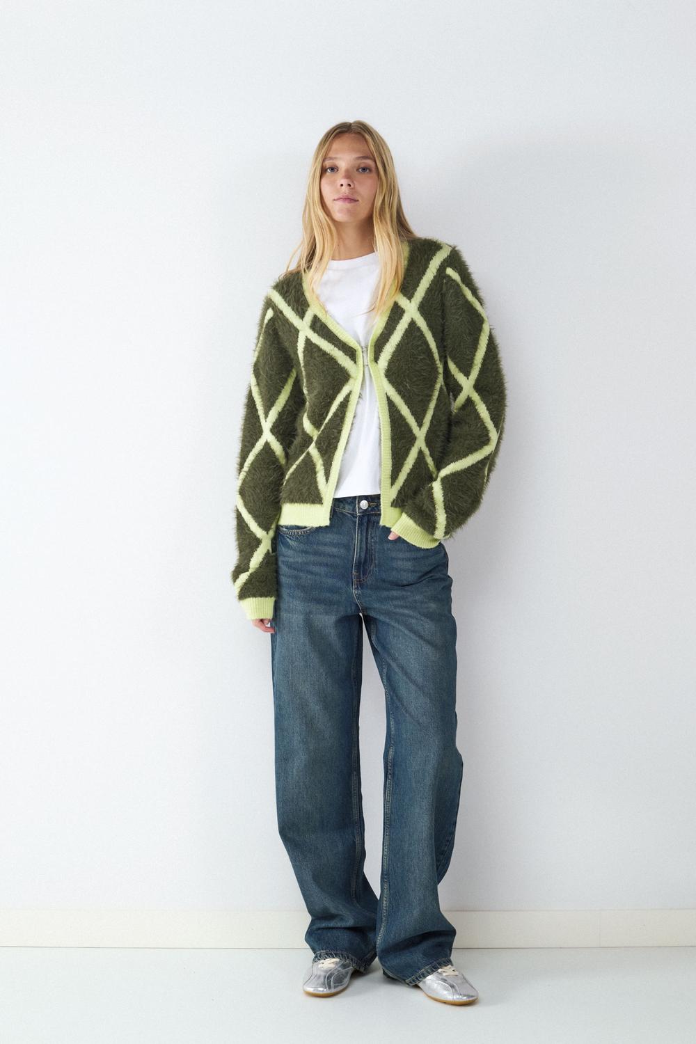 JEAN STRAOGHT HIGH RISE BMK - Dark Denim