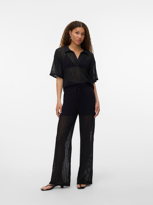 Product PANTALÓN WIDE TIRO ALTO CAILEY-Black - Image 1