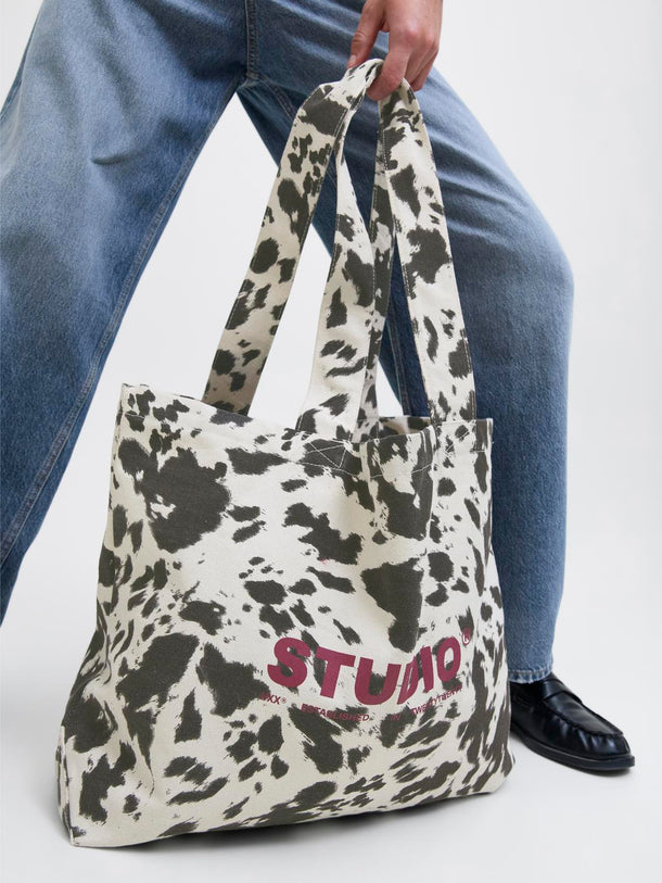 Product BOLSO SHOPPER BETHANY-Bone White AOP:w. COW AOP - Image 2