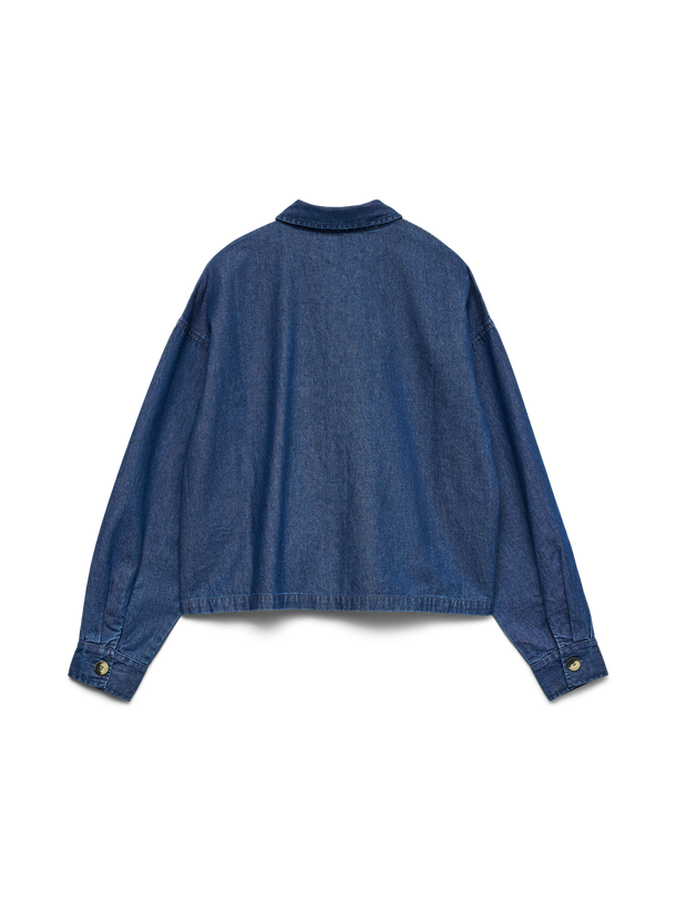 Product CAMISA DENIM CASSIDY-Medium Blue Denim - Image 3