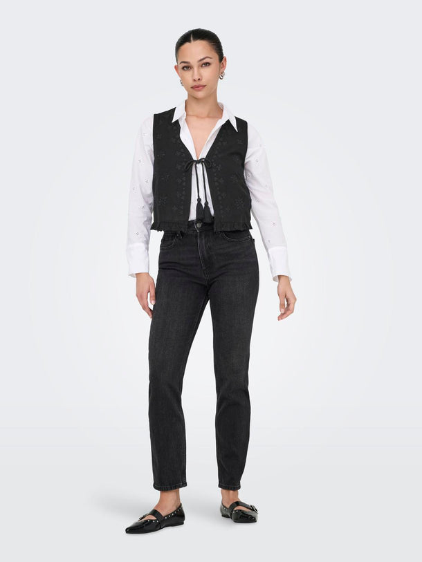 Product TOP LINO CON LAZO KIRI-Black - Image 4