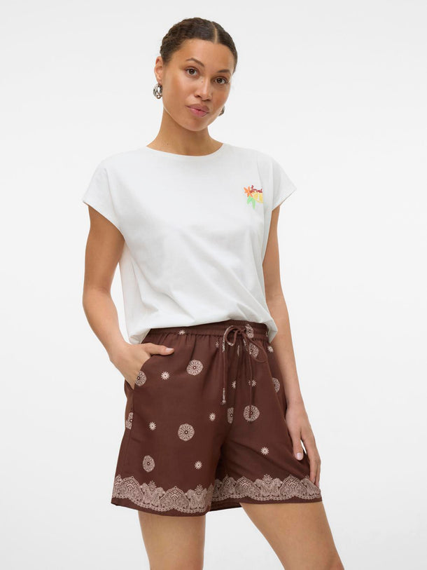 Product SHORT TIRO MEDIO ESTAMPADO ESSIE-Dachshund AOP:CLOUD DANCER - Image 4