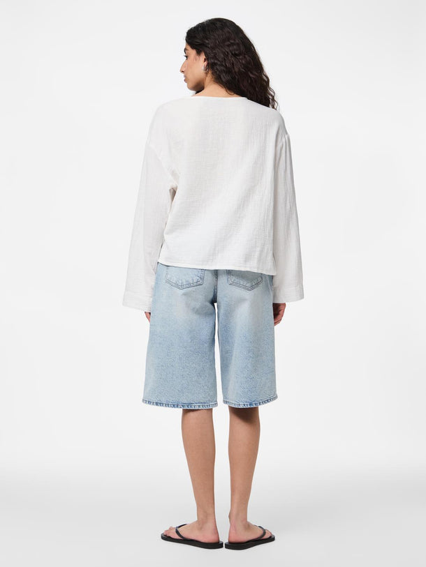 Product BLUSA LAZOS TINA-Cloud Dancer - Image 4