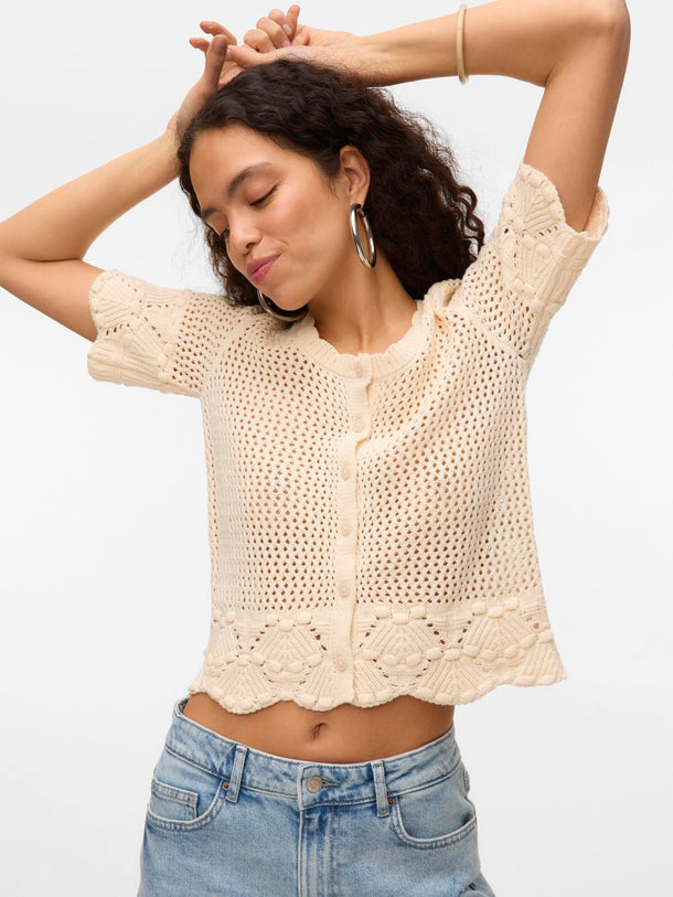 Product TOP TEJIDO MANGA CORTA ANDI-Birch - Image 5