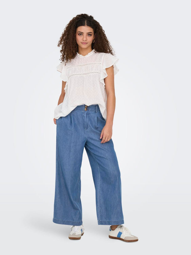 Product PANTALÓN BEA - Medium Blue Denim - Image 2