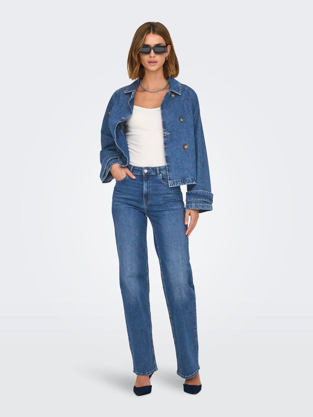 Product TRENCH APRIL  - Medium Blue Denim - Image 2