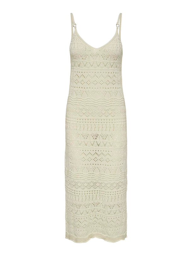 Product VESTIDO MAXI TEJIDO AVINA-Ecru - Image 2