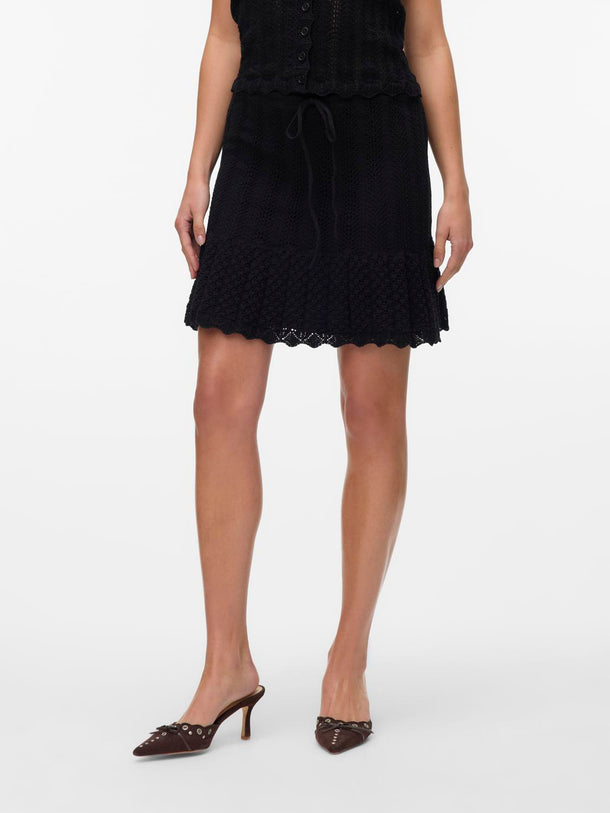 Product FALDA TEJIDA MINI PHUKET-Black - Image 1